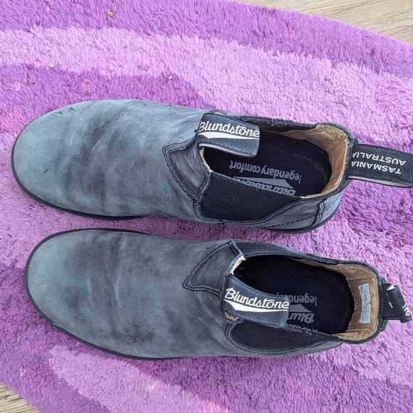 Blundstone Rustic Black Chelsea Boots 9.5 - Picture 3 of 10